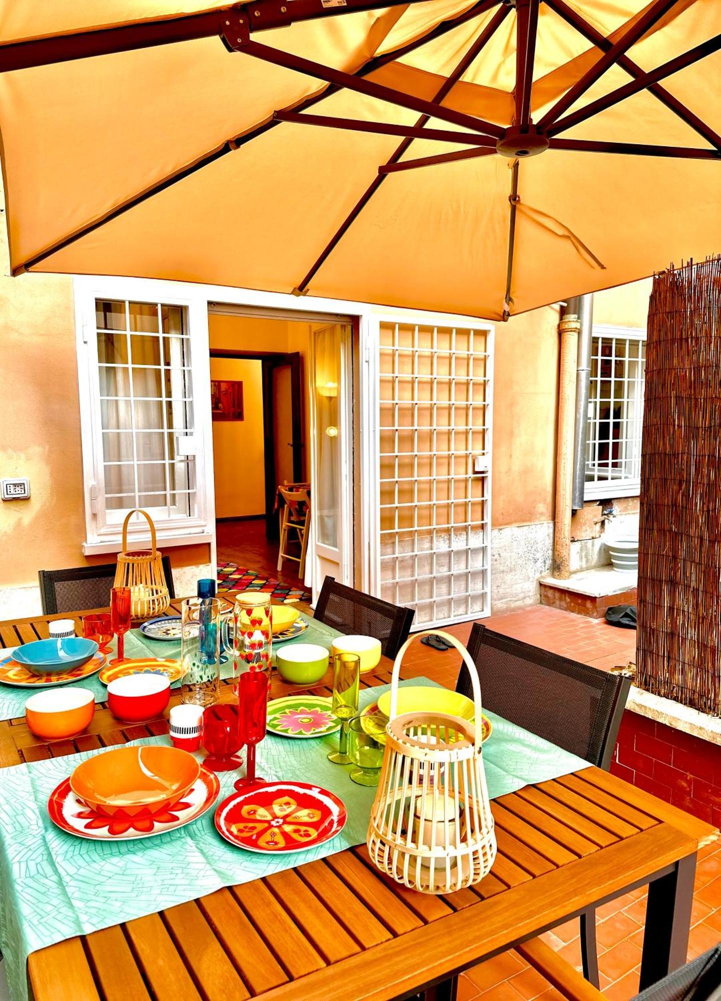 Trastevere Gianicolense Casa Con Giardino 로마 외부 사진